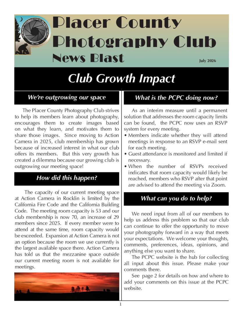 Cover preview for July 2026 newsletter